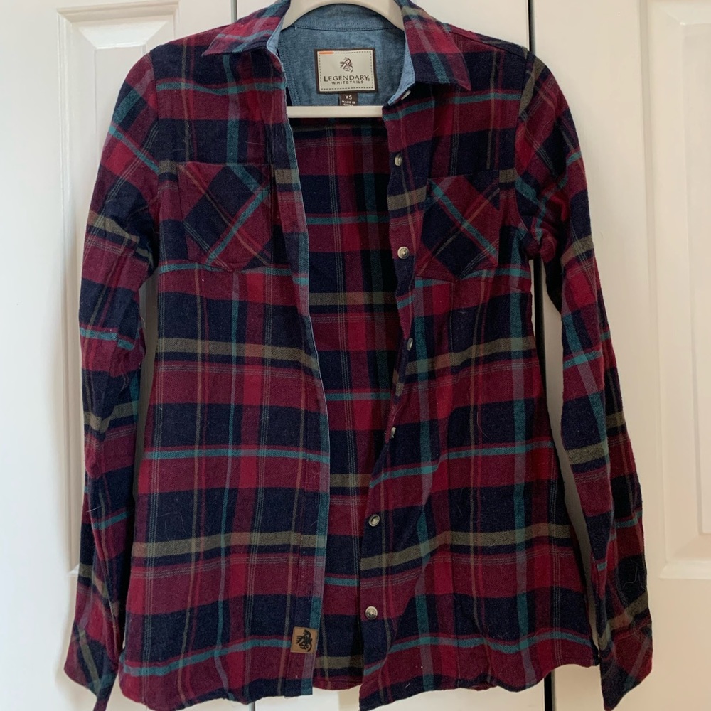 Legendary white tails flannel xs